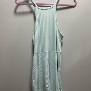 Forever 21 Soft Blue Ribbed dress